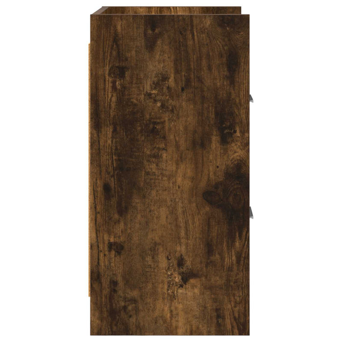 Mese de noptieră 2 pcs Stejar fumuriu 40 x 30 x 60 cm WALTI