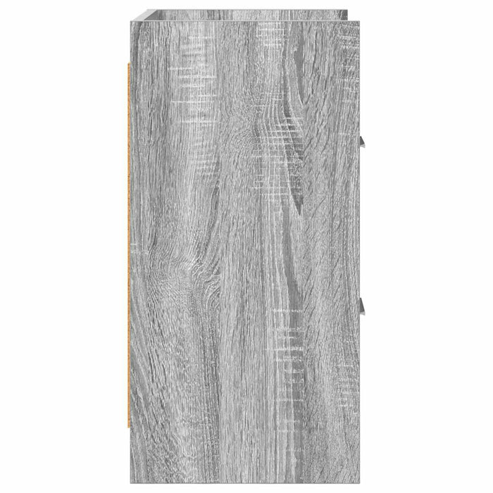 Mese de noptieră Sonoma gri 40 x 30 x 60 cm Lemn prelucrat WALTI
