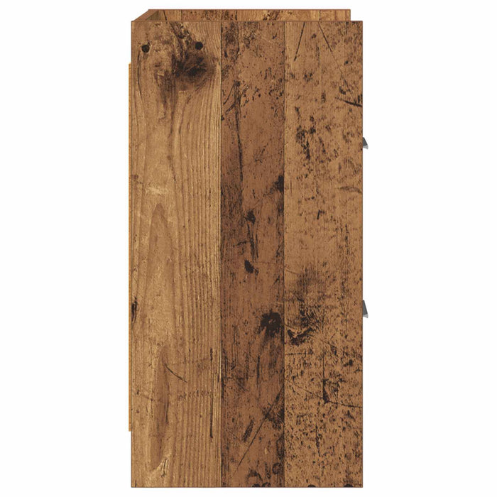 Mese de noptieră 2 pcs Lemn vechi 40 x 30 x 60 cm WALTI