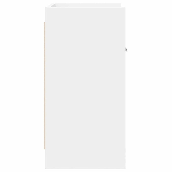 Mese de noptieră Alb 40 x 30 x 60 cm Lemn prelucrat WALTI