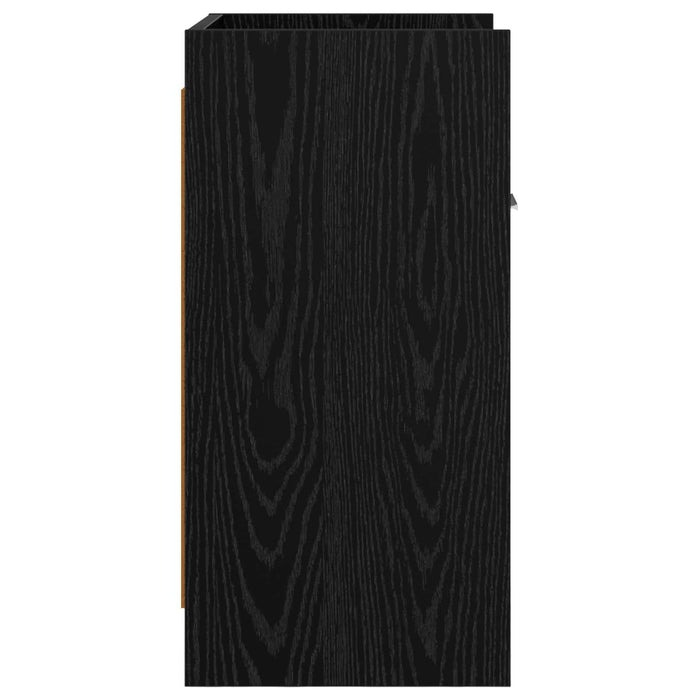 Mese de noptieră 2 pcs Stejar Negru 40 x 30 x 60 cm WALTI