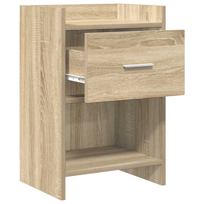 Mese de noptieră Stejar Sonoma 40 x 30 x 60 cm Lemn prelucrat WALTI