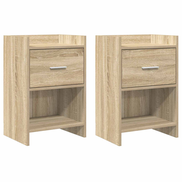 Mese de noptieră 2 pcs Stejar Sonoma 40 x 30 x 60 cm WALTI