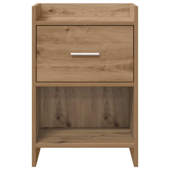 Mese de noptieră 2 pcs Stejar Artizanal 40 x 30 x 60 cm WALTI