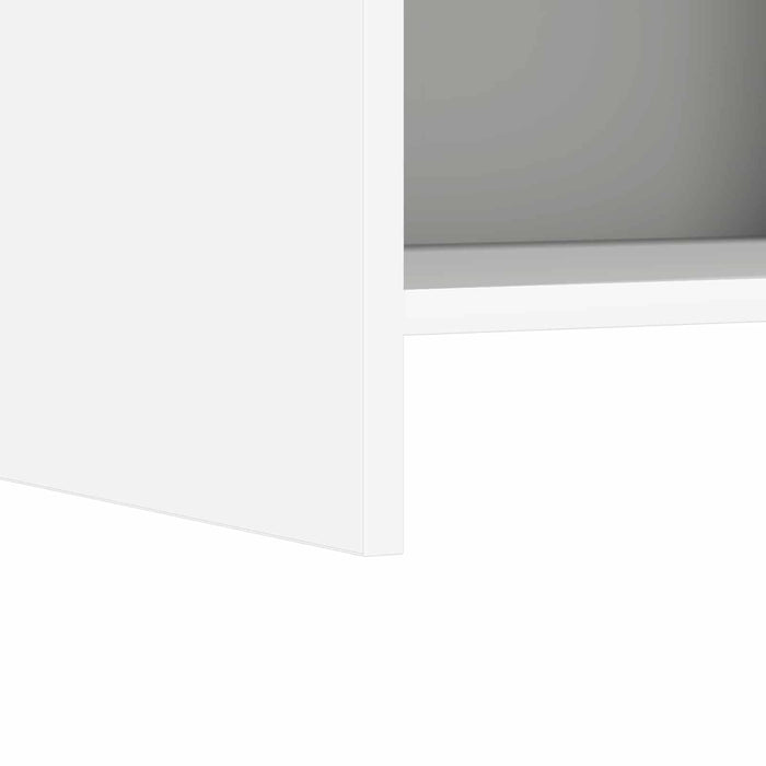 Mese de noptieră Alb 40 x 30 x 60 cm Lemn prelucrat WALTI