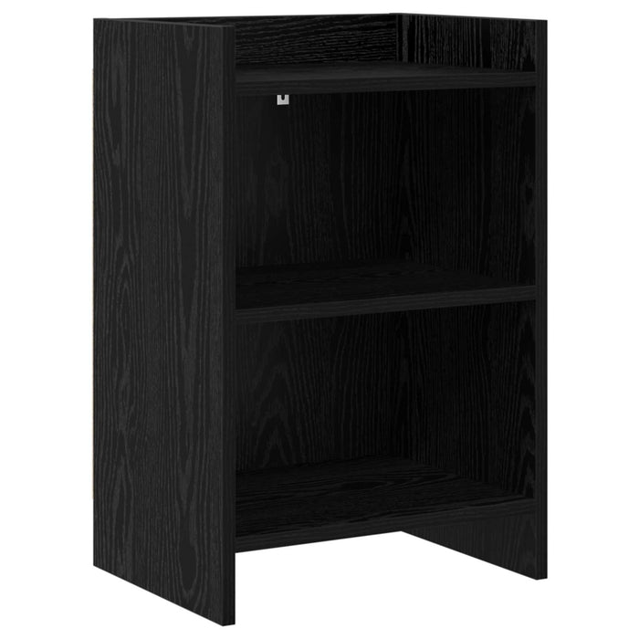Mese de noptieră Stejar Negru 40 x 30 x 60 cm Lemn prelucrat WALTI