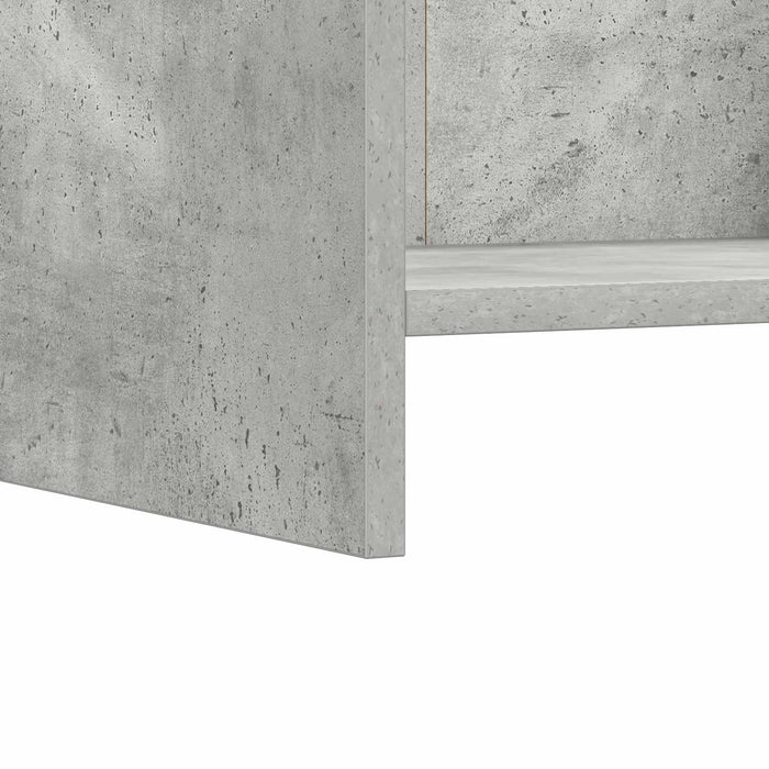 Mese de noptieră Gri Beton 40 x 30 x 60 cm Lemn prelucrat WALTI