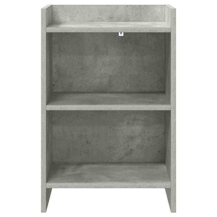 Mese de noptieră Gri Beton 40 x 30 x 60 cm Lemn prelucrat WALTI