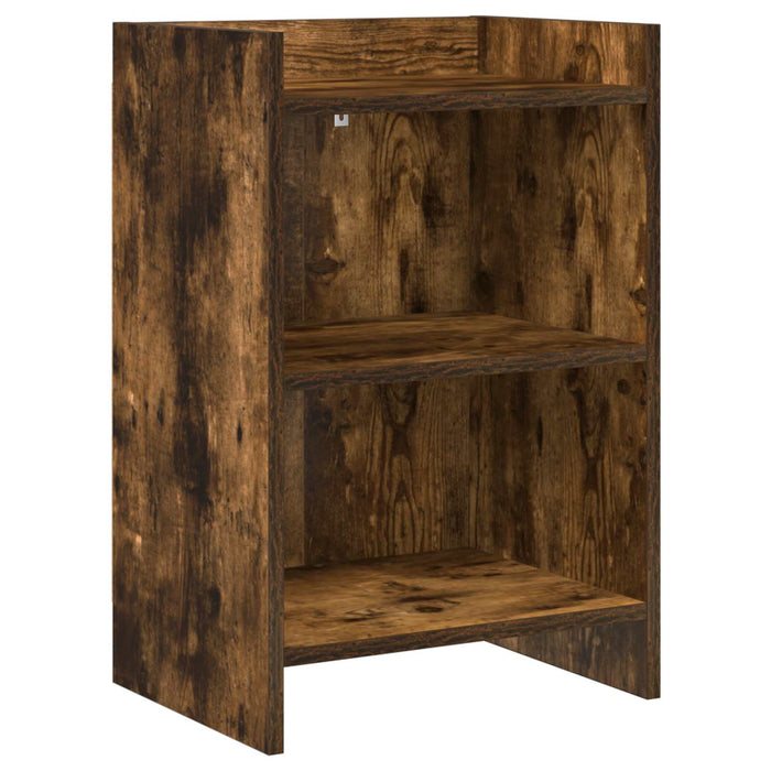 Mese de noptieră Stejar fumuriu 40 x 30 x 60 cm Lemn prelucrat WALTI