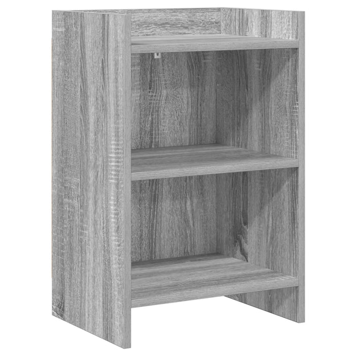 Mese de noptieră Sonoma gri 40 x 30 x 60 cm Lemn prelucrat WALTI