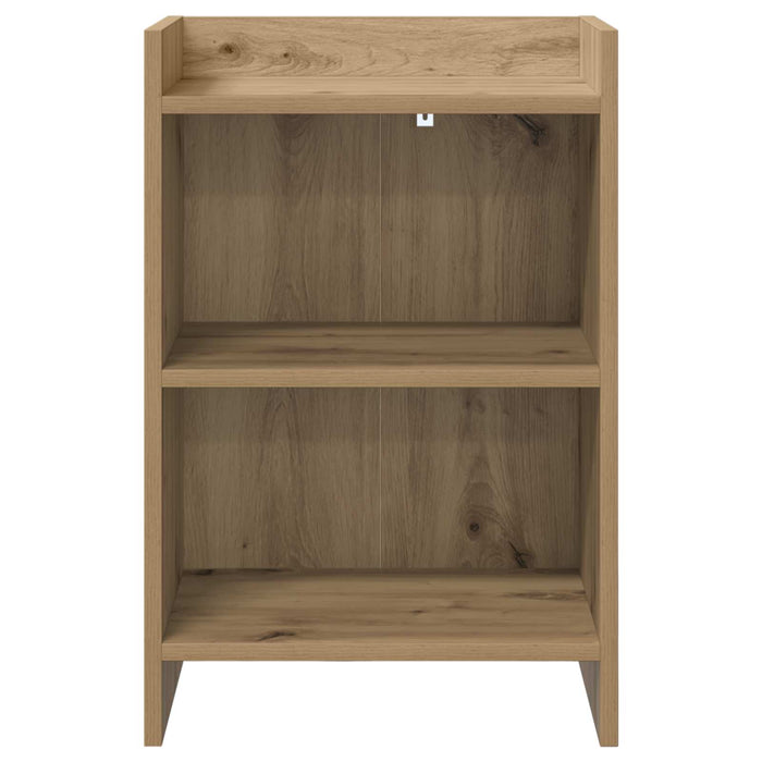 Mese de noptieră 2 pcs Stejar Artizanal 40 x 30 x 60 cm WALTI