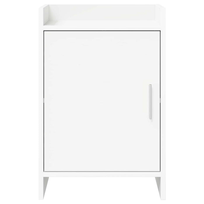 Mese de noptieră Alb 40 x 30 x 60 cm Lemn prelucrat WALTI
