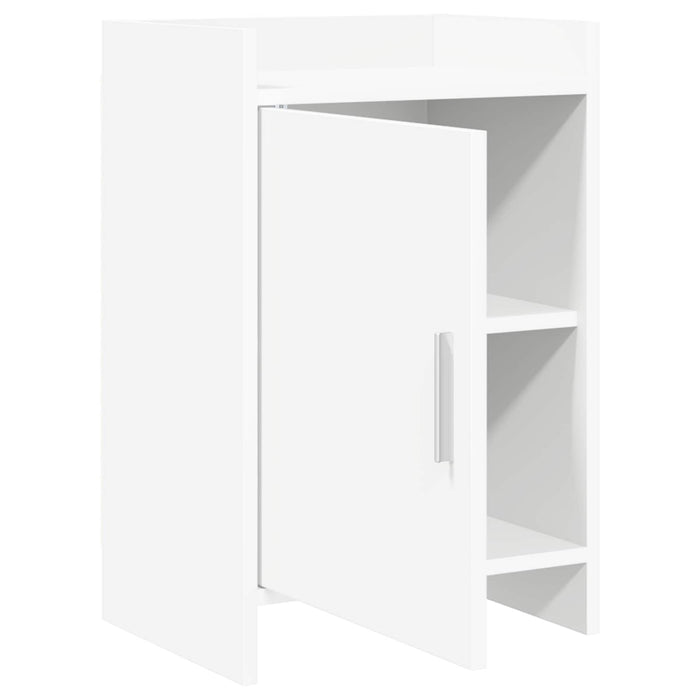 Mese de noptieră 2 pcs Alb 40 x 30 x 60 cm Lemn prelucrat WALTI