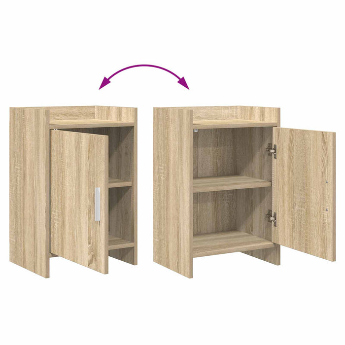Mese de noptieră Stejar Sonoma 40 x 30 x 60 cm Lemn prelucrat WALTI
