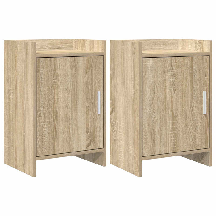 Mese de noptieră 2 pcs Stejar Sonoma 40 x 30 x 60 cm WALTI