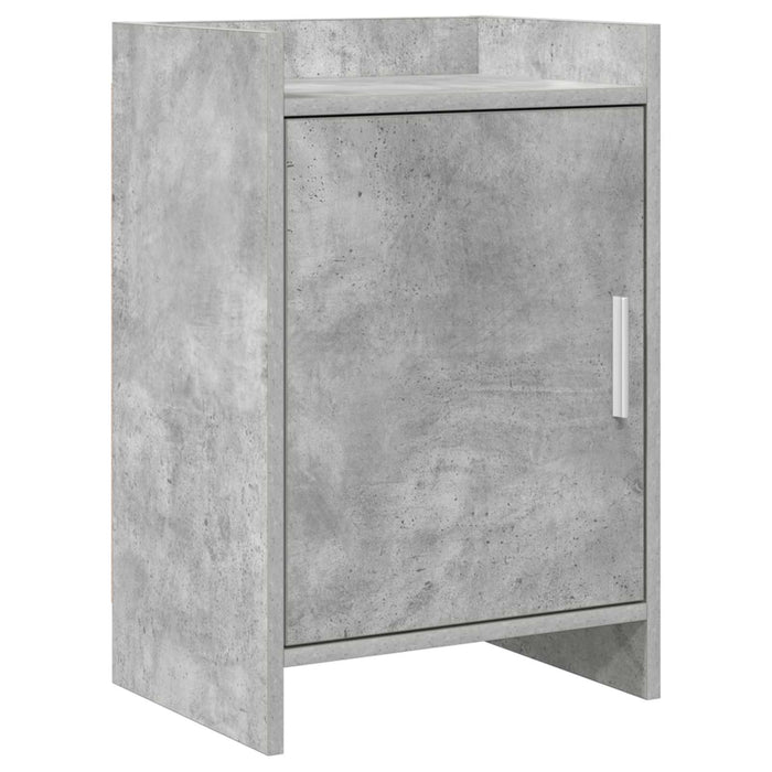 Mese de noptieră Gri Beton 40 x 30 x 60 cm Lemn prelucrat WALTI