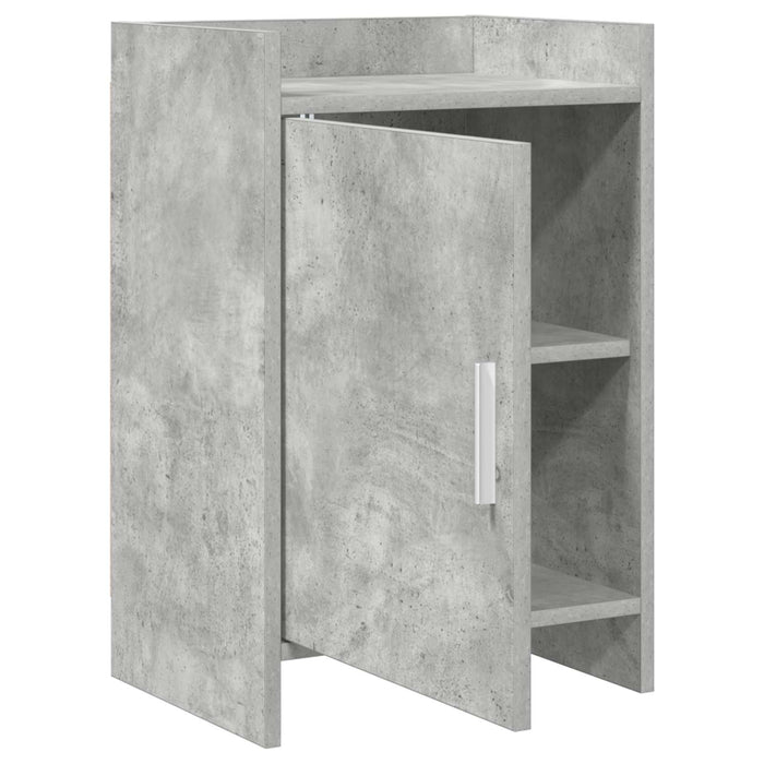 Mese de noptieră Gri Beton 40 x 30 x 60 cm Lemn prelucrat WALTI