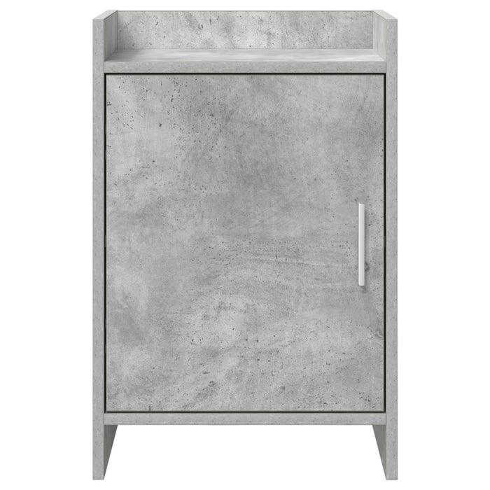 Mese de noptieră Gri Beton 40 x 30 x 60 cm Lemn prelucrat WALTI