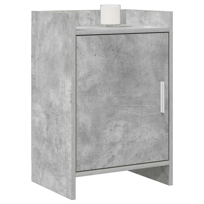 Mese de noptieră Gri Beton 40 x 30 x 60 cm Lemn prelucrat WALTI