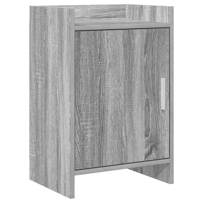 Mese de noptieră Sonoma gri 40 x 30 x 60 cm Lemn prelucrat WALTI