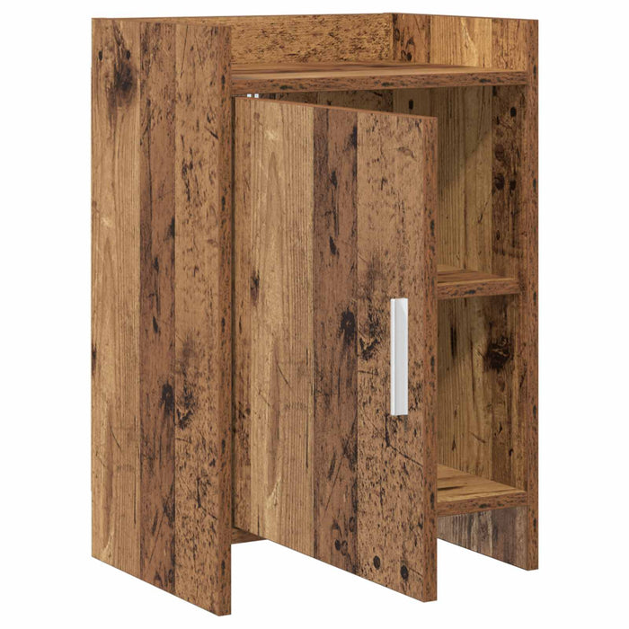 Mese de noptieră 2 pcs Lemn vechi 40 x 30 x 60 cm WALTI
