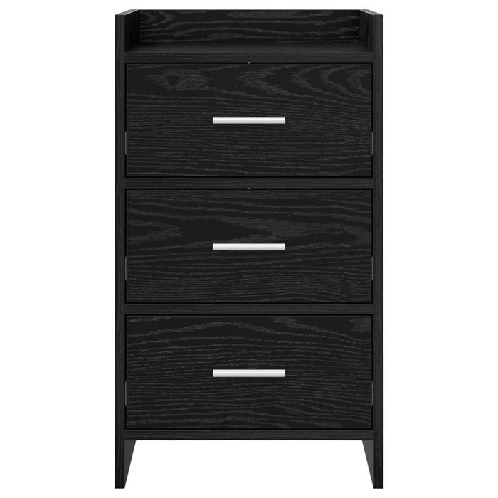 Mese de noptieră Stejar Negru 40 x 36 x 70 cm Lemn prelucrat WALTI