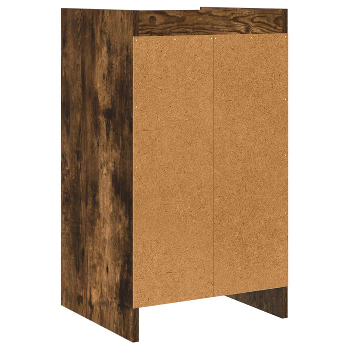 Mese de noptieră Stejar fumuriu 40 x 36 x 70 cm Lemn prelucrat WALTI