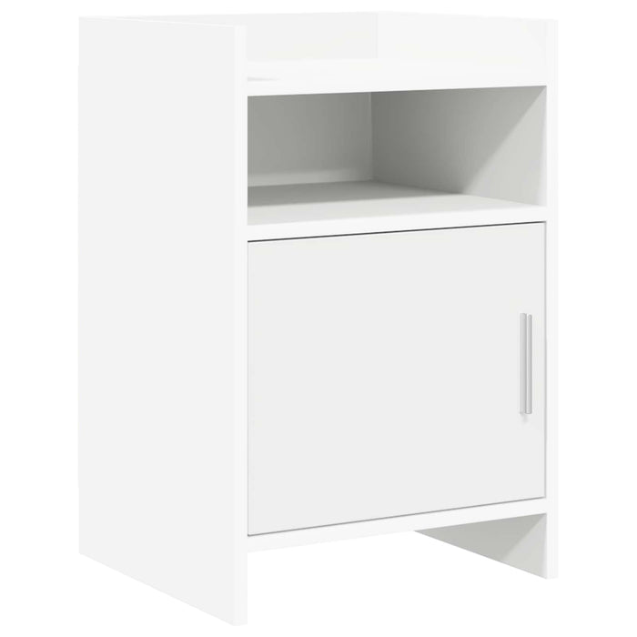 Mese de noptieră Alb 40 x 36 x 60 cm Lemn prelucrat WALTI