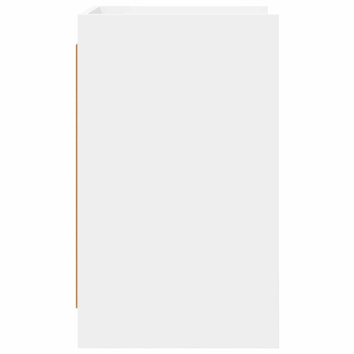 Mese de noptieră Alb 40 x 36 x 60 cm Lemn prelucrat WALTI
