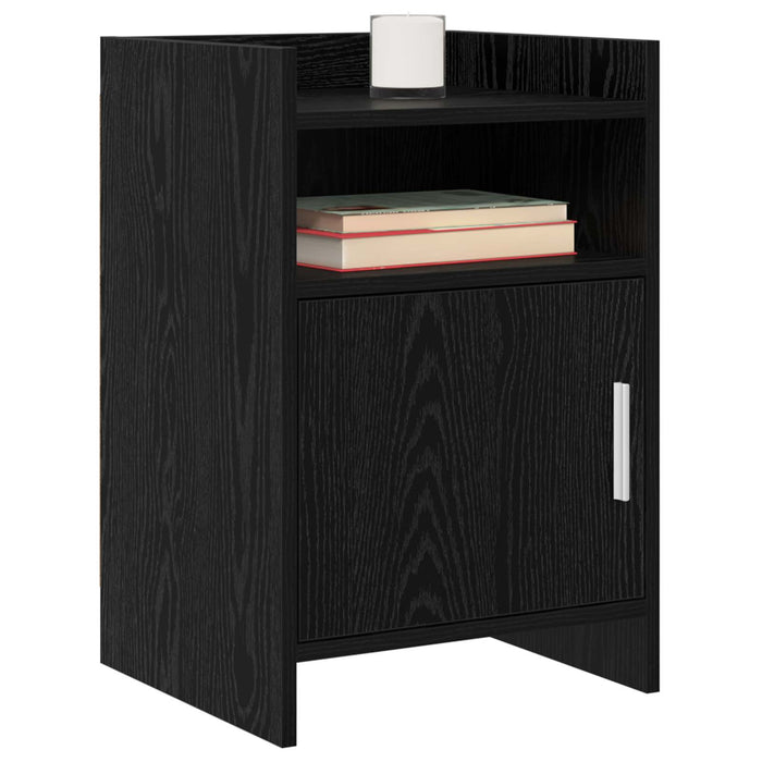 Mese de noptieră 2 pcs Stejar Negru 40 x 36 x 60 cm WALTI