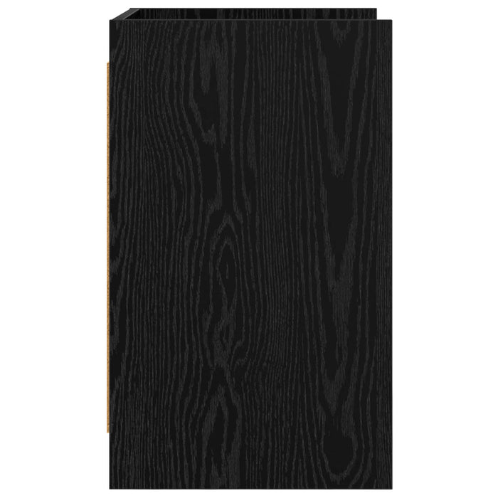 Mese de noptieră 2 pcs Stejar Negru 40 x 36 x 60 cm WALTI
