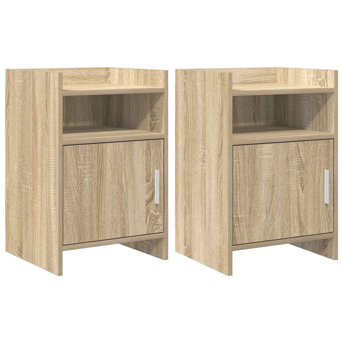 Mese de noptieră 2 pcs Stejar Sonoma 40 x 36 x 60 cm WALTI
