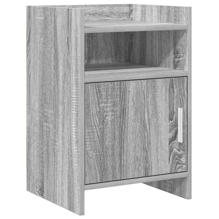 Mese de noptieră Sonoma gri 40 x 36 x 60 cm Lemn prelucrat WALTI