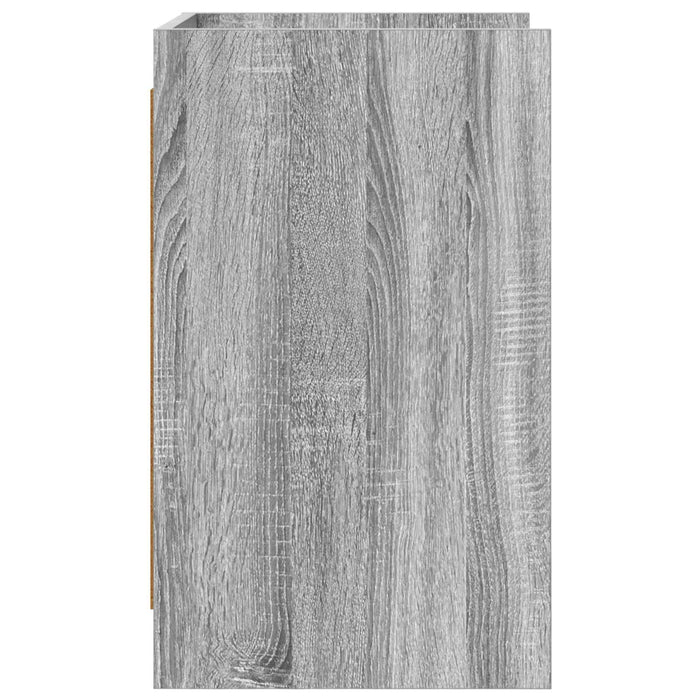 Mese de noptieră Sonoma gri 40 x 36 x 60 cm Lemn prelucrat WALTI