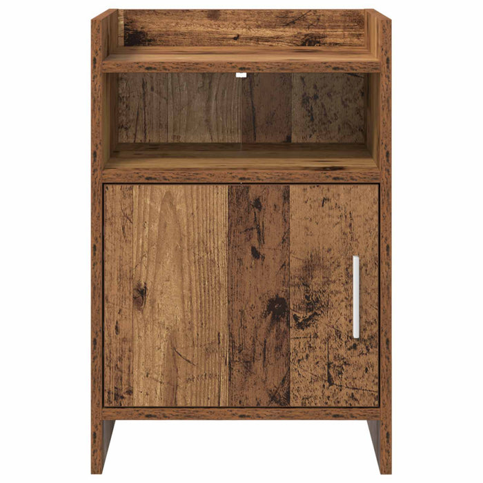 Mese de noptieră 2 pcs Lemn vechi 40 x 36 x 60 cm WALTI