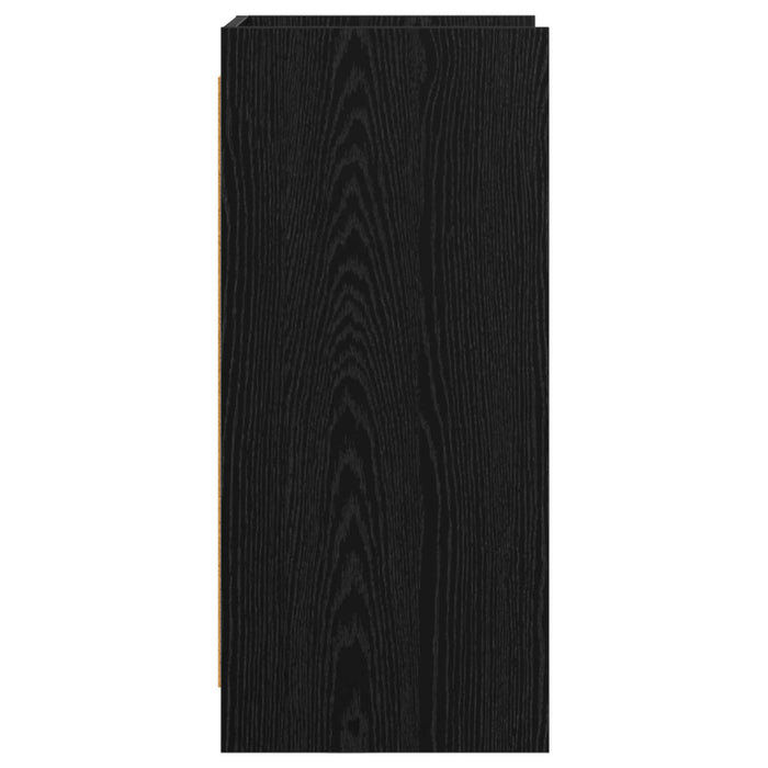 Bufet Stejar Negru 40 x 36 x 80 cm Lemn prelucrat WALTI