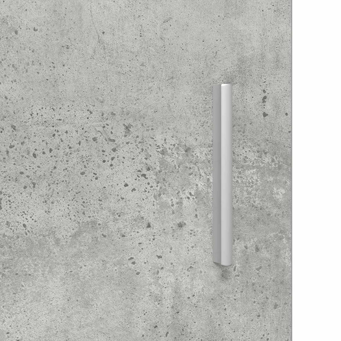 Bufet Gri Beton 40 x 36 x 80 cm Lemn prelucrat WALTI