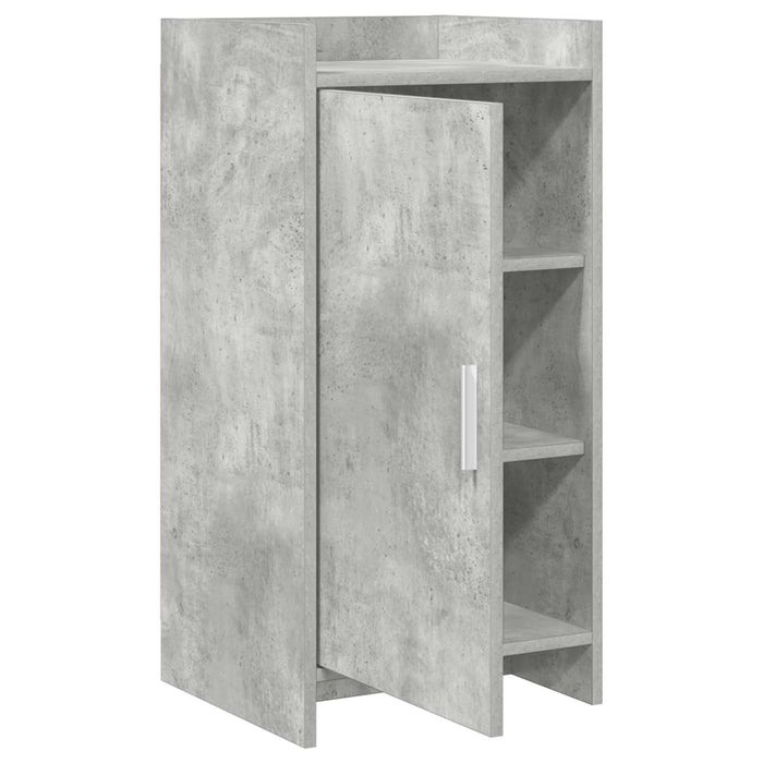 Bufet Gri Beton 40 x 36 x 80 cm Lemn prelucrat WALTI