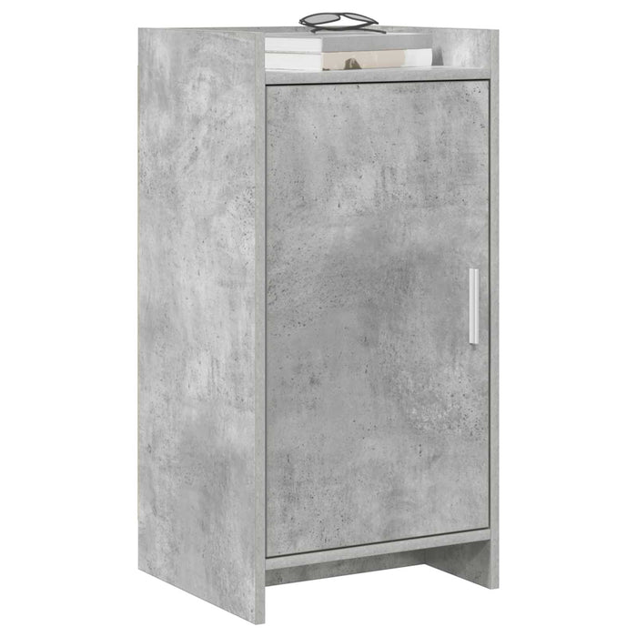 Bufet Gri Beton 40 x 36 x 80 cm Lemn prelucrat WALTI