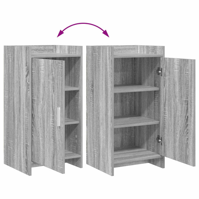 Bufet Sonoma gri 40 x 36 x 80 cm Lemn prelucrat WALTI