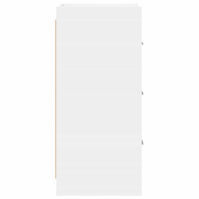 Bufet Alb 40 x 36 x 80 cm Lemn prelucrat WALTI