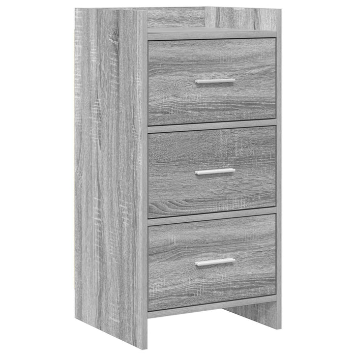 Bufet Sonoma gri 40 x 36 x 80 cm Lemn prelucrat WALTI