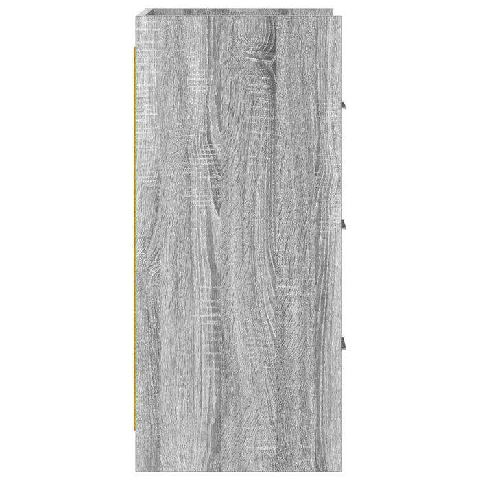 Bufet Sonoma gri 40 x 36 x 80 cm Lemn prelucrat WALTI