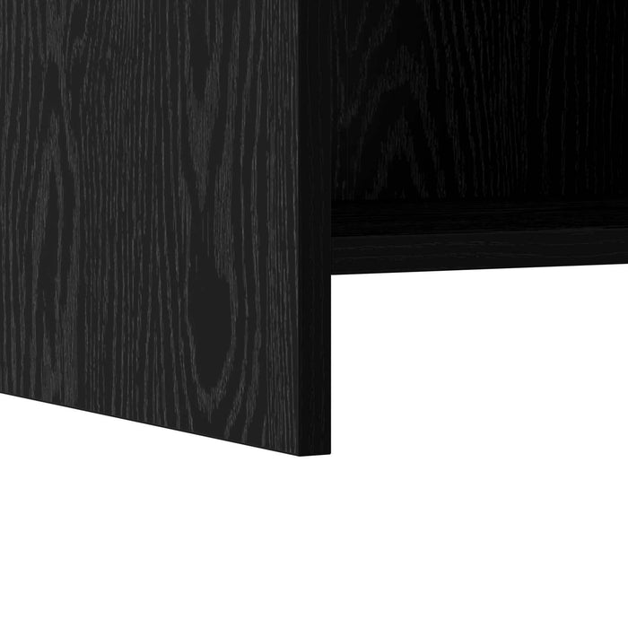 Bufet Stejar Negru 40 x 36 x 80 cm Lemn prelucrat WALTI