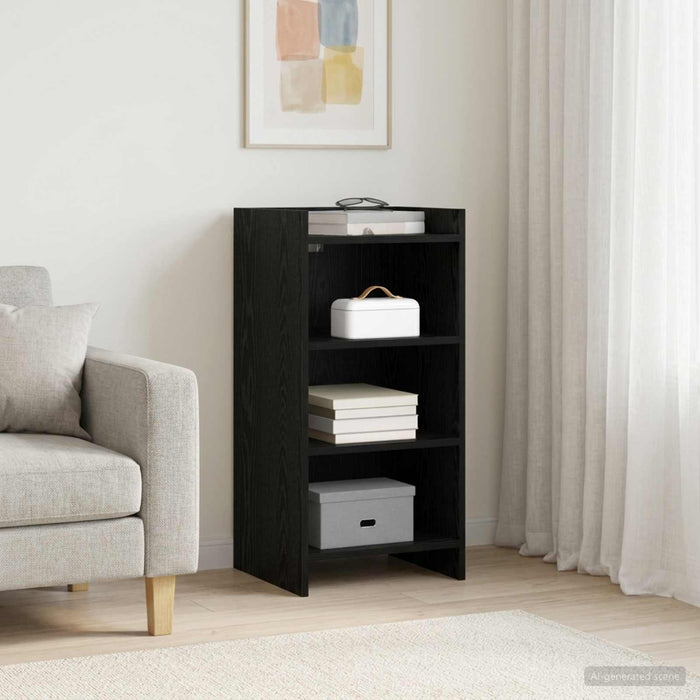 Bufet Stejar Negru 40 x 36 x 80 cm Lemn prelucrat - WALTI WALTI