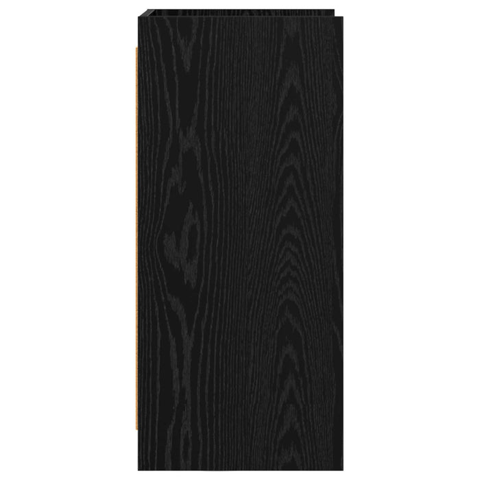 Bufet Stejar Negru 40 x 36 x 80 cm Lemn prelucrat WALTI
