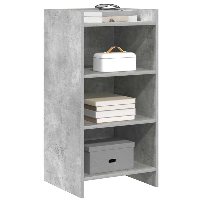 Bufet Gri Beton 40 x 36 x 80 cm Lemn prelucrat WALTI