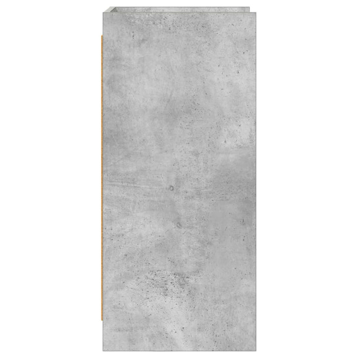 Bufet Gri Beton 40 x 36 x 80 cm Lemn prelucrat WALTI