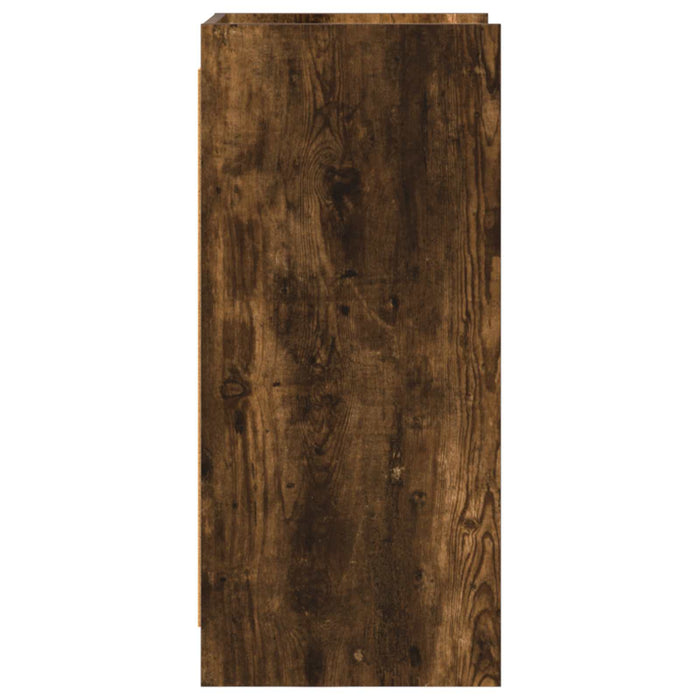 Bufet Stejar fumuriu 40 x 36 x 80 cm Lemn prelucrat WALTI