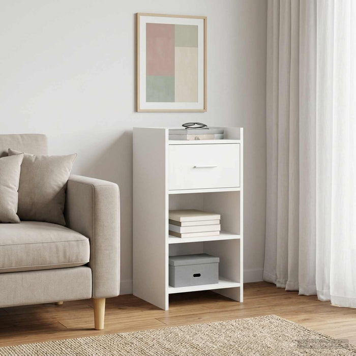 Bufet Alb 40 x 36 x 80 cm Lemn prelucrat - WALTI WALTI